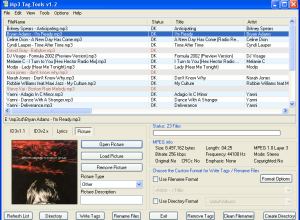Full Mp3 Tag Tools screenshot
