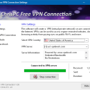 Windows 11 - ChrisPC Free VPN Connection 4.25.0425 screenshot