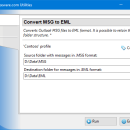 Windows 11 - Convert MSG to EML for Outlook 5.0 screenshot